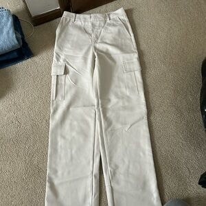 T.J.Maxx Cream Straight Leg Pants